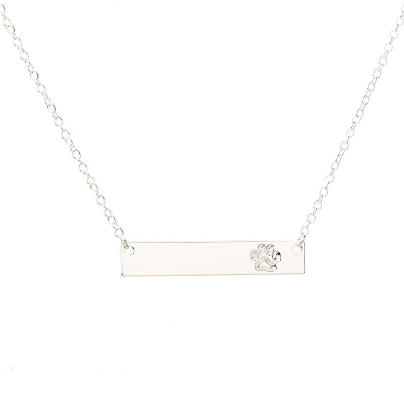 Creative Personality Jewelry Pet Paw Dog Paw Bear Paw Necklace