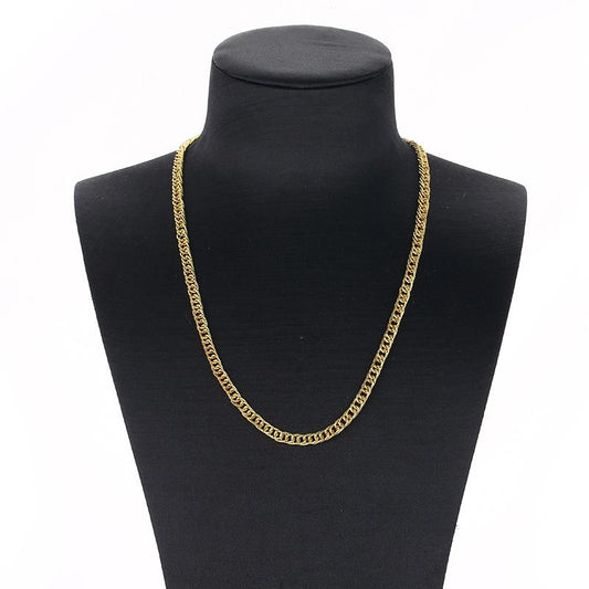 eaby jewelry fashion simple men's necklace personalized hip-hop necklace iron chain jewelry