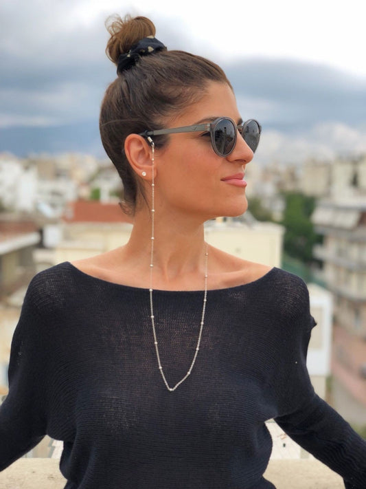 Jewelry Glasses Chain Hanging Neck Fashion Simple Beaded Glasses Chain