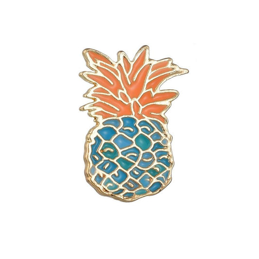 AccessoriesPopular Drip Coconut PizzaRainbowCartoon BroochesClothing Jewelry