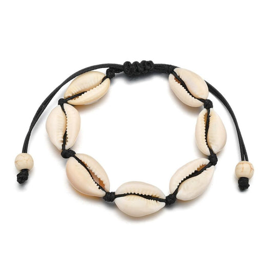 Shell necklace set fashion shell knotted bracelet women