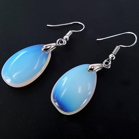 Creative Water Drop Opal Earrings Earrings Earrings Find Korean Style Earrings Soaring