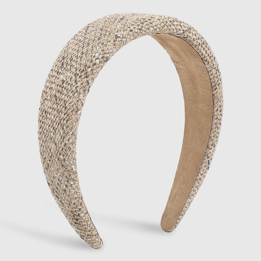 F5285 Widened Retro Simple Knitted Headband High Skull Top French Light Luxury Sen Department Girl Heart Headband