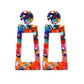 Acetate plate earrings fashion exaggerated earrings geometric strip square colorful earrings