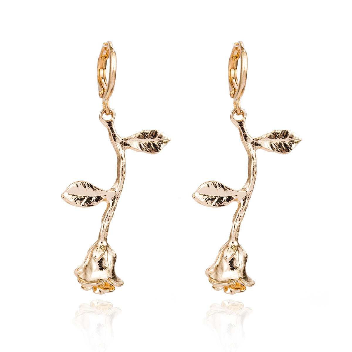 Jewelry Simple and Versatile Alloy Shell Earrings Feminine Hollow Star Diamond Moon Earrings