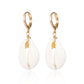 Jewelry Simple and Versatile Alloy Shell Earrings Feminine Hollow Star Diamond Moon Earrings