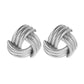 Exaggerated Earrings Geometric Cross Metal Pattern Stud Earrings Fashion Creative Accessories