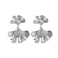 Earrings Personality Flowers Ginkgo Leaf Earrings Ethnic Creative Versatile Retro Earrings Earrings
