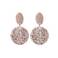 Fashion Exaggerated Earrings Personality Round Stud Earrings Women's Versatile Bohemian Earrings