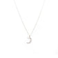 Jewelry Creative Fashion Necklace Choker Shield Ring Crescent Necklace Female Accessories