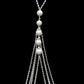 Fashion Exaggerated Multilayer Tassel Pearl Body Chain Necklace