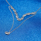 Jewelry Bohemian Alloy Shell Necklace Female Ethnic Multilayer Necklace Clavicle Chain