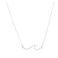 Long Wave Necklace Beautiful Wave Pendant Clavicle Chain Beach Surfer 19 Years Explosion