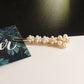 Jewelry pearl word clip hair clip headdress female net red creative geometric side clip hair accessories