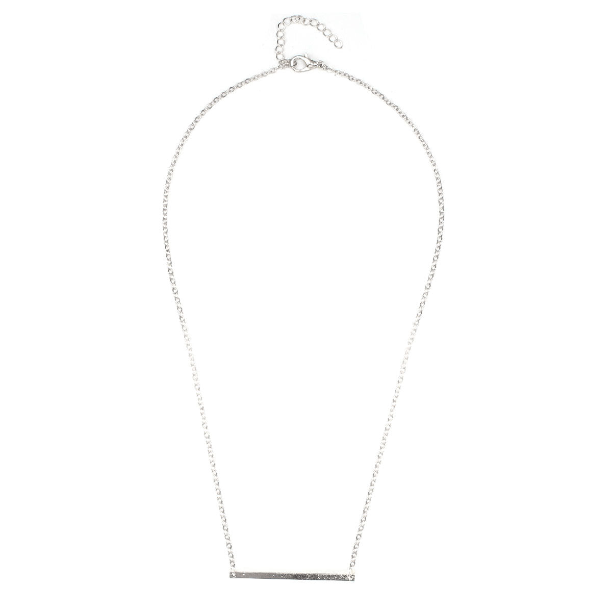 Item Jewelry Personality One Word Long Popular Necklace Female Simple Fashion Pendant