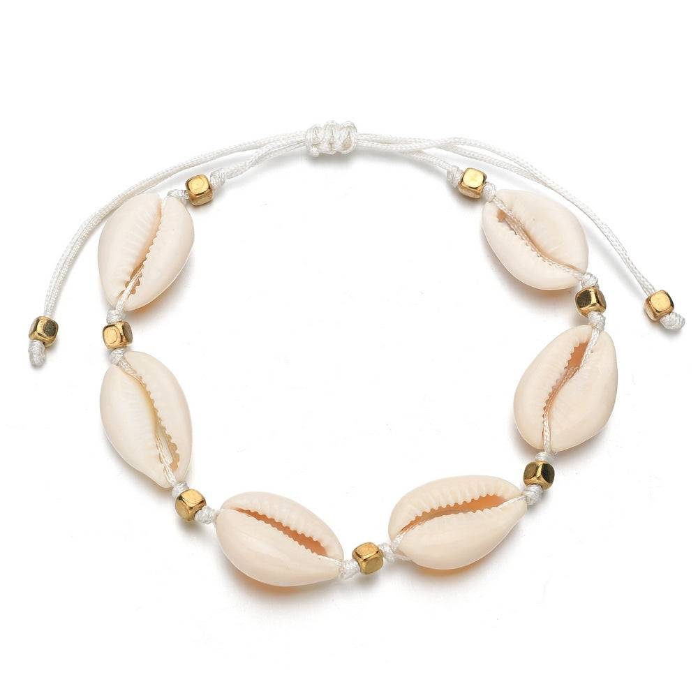 Accessories Boho Chic Choker Shell Bracelet Set