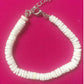 White Ocean Elements Round Broken Shell Conch Choker Beach Vacation Items Jewelry