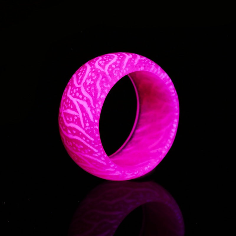secretwood hand jewelry trend magic forest cool luminous crack ring does not fade