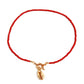Jewelry hand-threaded color rope rice bead shell pendant necklace female fashion rudder necklace