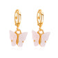 Earrings Fashion Colorful Acrylic Butterfly Earrings Earrings Small Fresh Sweet Colorful Earrings Earrings