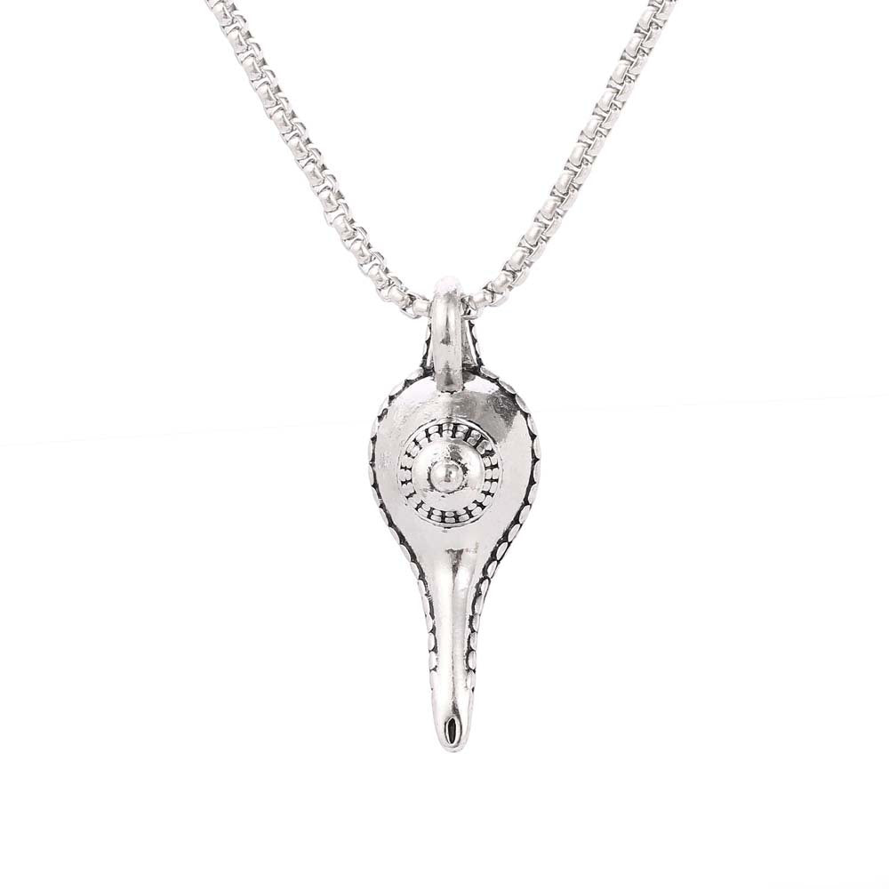 Fashion Jewelry Creative Aladdin Magic Lamp Pendant Hip Hop Necklace