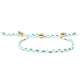 Jewelry Gold Bead Bracelet Women's Fashion Handwoven Color Thread Jewelry