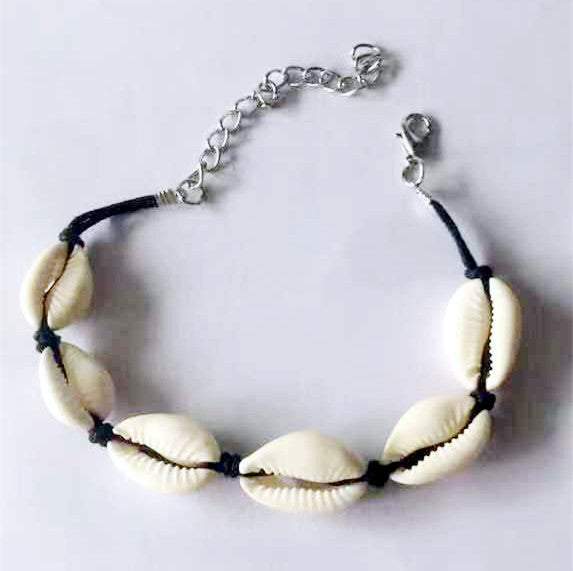 Jewelry Personality Creative Hawaiian Casual Bracelet Anklet Shell Women's Weaving Jewelry