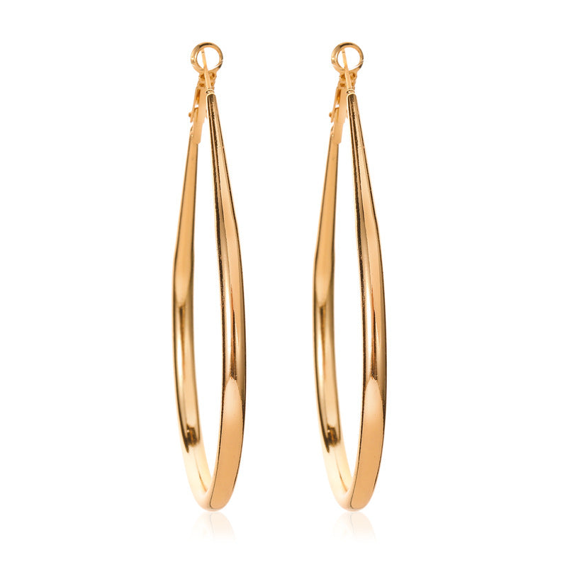 Earrings simple fashion exaggerated big earrings punk street style trendy earrings temperament earrings