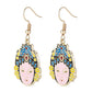 Personality Fashion Ear Jewelry Chinese Earrings Ancient Beijing Opera Mask Earrings
