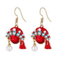 Personality Fashion Ear Jewelry Chinese Earrings Ancient Beijing Opera Mask Earrings
