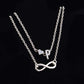 Heart 26 Letter Alloy Anklet Fashion Ladies Anklet Bracelet Multi-set Decoration