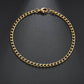 Accessories Personalized Gold Aluminum Chain Bracelet Popular Thick Chain Bracelet Hip Hop Trendy Bracelet Jewelry