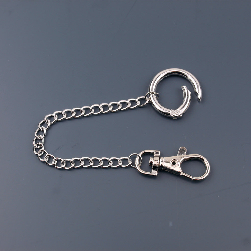 Jewelry direct supply clothing accessories pendant body with simple hundred bags hanging chain and pants chain