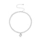 Fashion Love Clavicle Chain Simple Necklace Trend Personality Peach Heart Pendant Jewelry