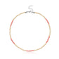 Jewelry fashion hand-threaded short rice bead necklace female bohemian colorful necklace necklace