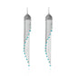 Fashion Earrings Exquisite Alloy Turquoise Boutique Female Jewelry Ladies Personality Earrings
