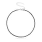 Jewelry Ladies Rice Bead Necklace Bohemian Short Solid Color Choker Necklace