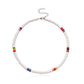Jewelry casual color soft pottery choker necklace female fashion 6mm disc necklace necklace necklace