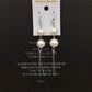 All-match sweet and fresh tassel long imitation pearl earrings stall jewelry