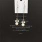 All-match sweet and fresh tassel long imitation pearl earrings stall jewelry