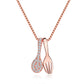 Internet celebrities recommend fork and spoon necklace Personality eating is a blessing Necklace Three meals a day Clavicle chain Niche light luxury jewelry