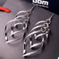 Direct Supply Earrings Exaggerated Retro Earrings Alloy Multi-layer Frosted Spiral Earrings