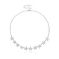 Jewelry Alloy Pentagram Short Necklace Necklace Women's Fashion Personality Star Pendant Necklace
