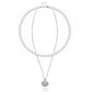 Jewelry Temperament Pearl Scallop Alloy Pendant Necklace Female Fashion Simple Handmade Double Layer Necklace