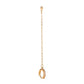 Long earrings Geometric U-shaped ear clip Moon snake earrings Non-mainstream one-piece earrings