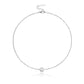 Fashion geometric small round cake exquisite necklace temperament simple all-match necklace