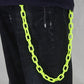 Ins street net red waist chain candy color resin pants chain ornaments retro trend pendant double chain female