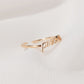 Jewelry Personality Simple Twelve Constellation Ring Alphabet Ring Ladies Open Index Finger Single Ring