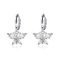 Crystal Butterfly Earrings Super Flash Zircon Butterfly Earrings Femininity Versatile Earrings Earrings