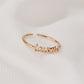 Jewelry Personality Simple Twelve Constellation Ring Alphabet Ring Ladies Open Index Finger Single Ring